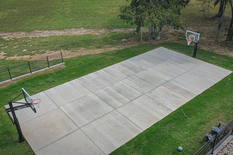 Custom Sport Court from The Concrete Gentlemen