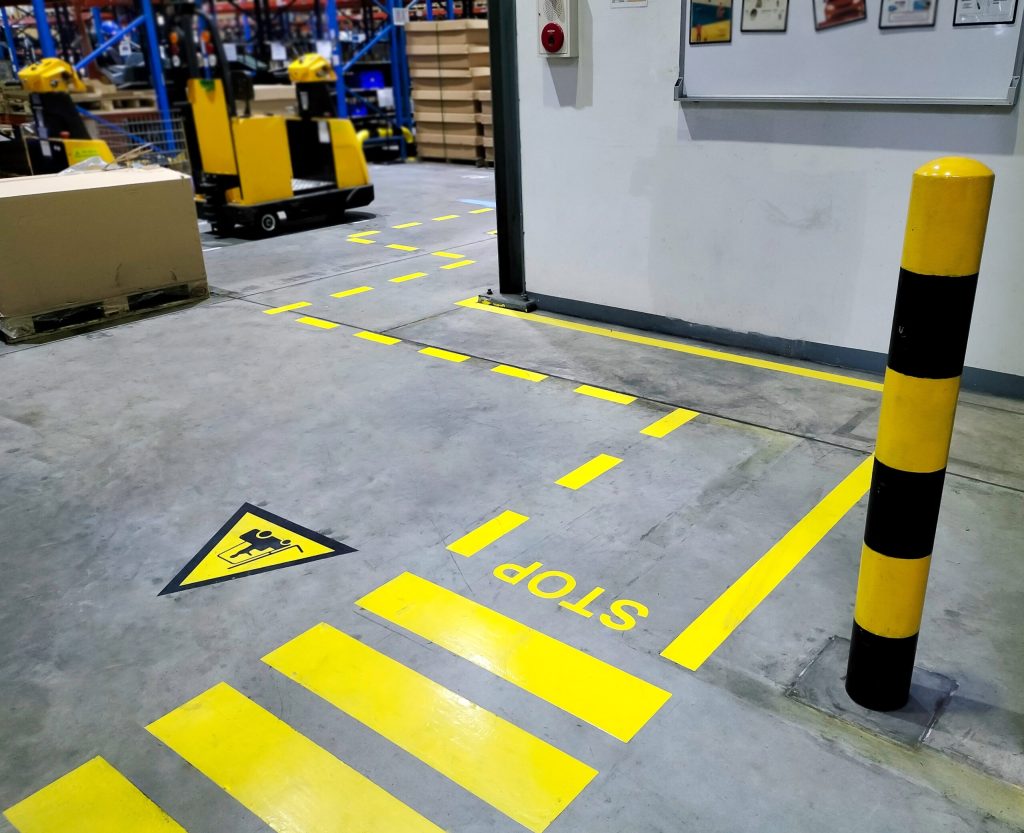 warehouse safety painting nashville tn