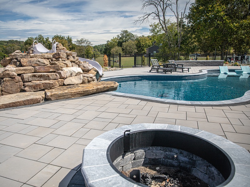 How different pool deck materials compare